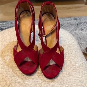 Elegant Red Women's Heels.
